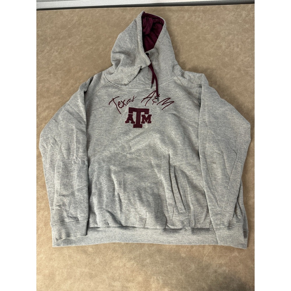 Stadium‎ Athletics Adult Texas A&M Aggies NCAA Drawstring Hoodie Sweatshirt XXL